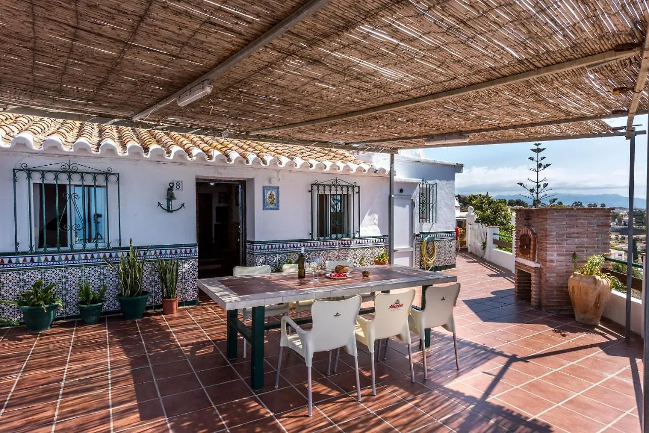 Villa Casa del Pipa con vistas al mar Benajarafe 0*,